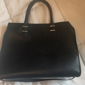 All black purse